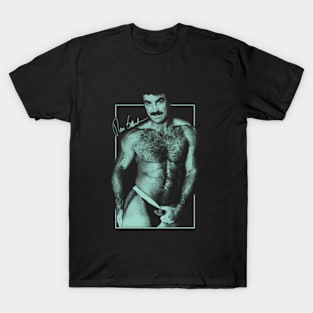 Funny Tom Selleck Mint Green T-Shirt